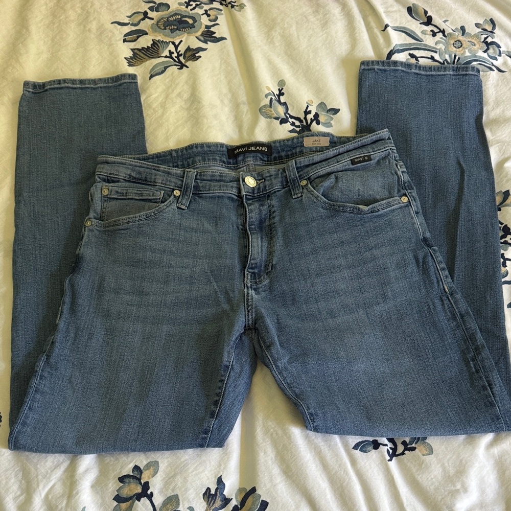 Mavi Jake Slim Leg Jeans 34x32